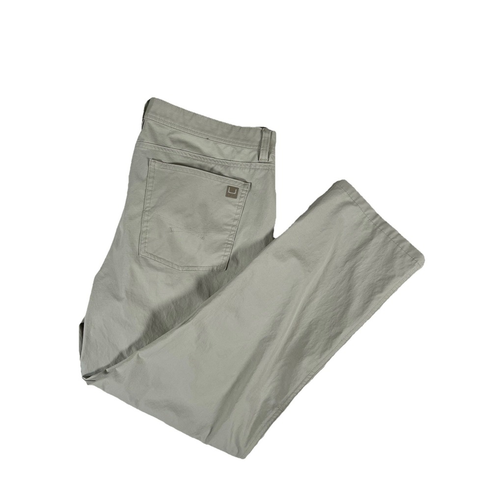 Huk H2000185 Waypoint Beige Performance Fishing Chino Pants Mens 38x30 (38x29)